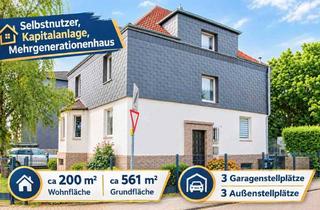Mehrfamilienhaus kaufen in 45475 Mülheim, 3 Wohneinheiten, 3 Garagen, 3 Stellplätze, Garten – Ihr Mehrfamilienhaus mit Potenzial und Platz!