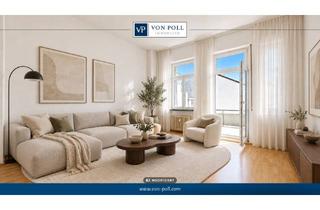 Wohnung kaufen in 65929 Frankfurt, Helle Vier-Zimmer-Altbauwohnung mit Balkon in Mainnähe