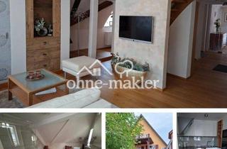 Wohnung kaufen in 91550 Dinkelsbühl, **Reserviert** Stilvolle und exklusive Maisonette-Altstadtwohnung mit Aufzug und Balkon