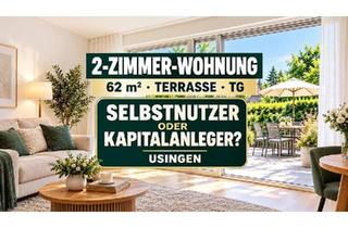 Wohnung kaufen in 61250 Usingen, Usingen - 2 Zimmerwohnung mit Terrasse, EBK und Tiefgarage in Usingen