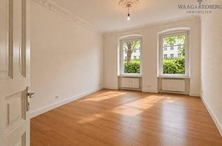 Wohnung kaufen in 13403 Reinickendorf, BIETERVERFAHREN: Altbaucharme in Hochparterre mit grünem Familiengarten - bezugsfrei und renoviert