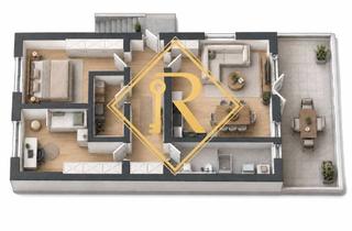 Wohnung kaufen in Bergstr. 16, 74906 Bad Rappenau, Moderne 3-Zimmer- Wohneinheit im Untergeschoss optional mit Garage und Stellplatz