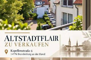Wohnung kaufen in 14770 Altstadt, Altstadt über den Dächern - renovierte 2-Zimmer-DG-Wohnung mit optionalem Stellplatz