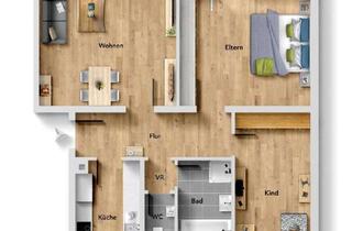 Wohnung kaufen in 78224 Singen, Schöne Eigentumswohnung & Garage in Singen- provisionsfrei
