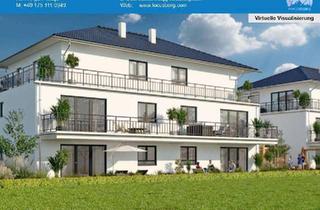 Wohnung kaufen in 73432 Aalen, 3-ZIMMER-NEUBAU MIT BALKON & AUFZUG – BARRIEREARM IN AALEN-UNTERKOCHEN 1. OG KFW 55
