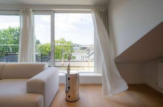 Penthouse kaufen in Parkallee, 20144 Harvestehude, Penthouse in exklusiver Adresslage | Kamin | neuer Aufzug | Panoramafenster mit Blick über Hamburg