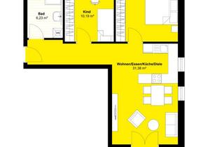 Wohnung kaufen in Prinz-Adalbert-Straße 6a, 85221 Dachau, Wohnung 1 | EG | 3 Zimmer auf 69,00 qm mit einer Terrasse