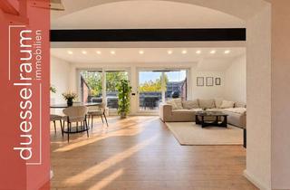 Wohnung kaufen in 40231 Eller, Eller: Wohnen mit Weitblick - Großzügige Dachgeschosswohnung mit Galerie und drei Balkonen