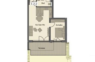 Wohnung mieten in 87772 Pfaffenhausen, Exklusiver Erstbezug in Pfaffenhausen: Helle 2-Zimmer-Wohnung mit Terrasse und Garten