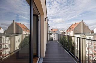 Lofts mieten in Altranstädter Straße 22, 04229 Kleinzschocher, Erstbezug mit Parkblick: Maisonettewohnung mit 4 Zimmern und 2 Dachterrassen