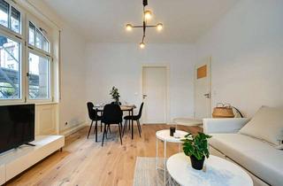 Wohnung mieten in Hahnstraße 43, 70199 Süd, möblierte lichtdurchflutete 2-Zi Altbauwohnung im Stuttgarter Süden