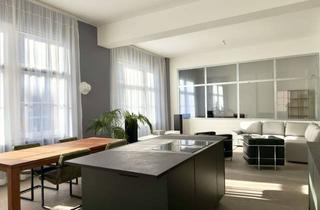 Lofts mieten in 40235 Flingern Nord, Frisch sanierte luxuriöse, möbilierte Loftwohnung im Altbau