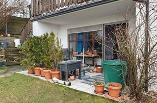 Wohnung mieten in 84048 Mainburg, Ein großes Zimmer statt zwei kleiner: 27 m² Wohnraum, Küche, überdachte Terrasse & Garten