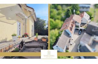 Haus kaufen in 61184 Karben, 2-3 Häuser, großer Hof, Garage, große Sonnenterrasse, Balkon und Garten im Zentrum von Karben