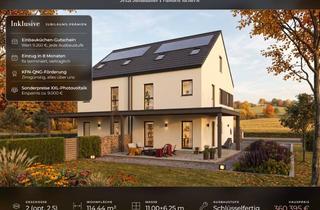 Haus kaufen in 79589 Binzen, Attraktives Grundstück mit schlüsselfertiger Doppelhaus-Hälfte in Binzen | QNG
