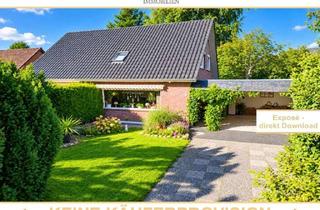 Haus kaufen in 24576 Bad Bramstedt, Familienglück in ruhiger Sackgassenlage – EFH mit Anbau, Keller, Carport & Garten