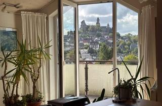 Haus kaufen in Schöne Aussicht, 35619 Braunfels, REPRÄSENTATIVES ARCHITEKTENHAUS IN BRAUNFELS: Unverbaubarer Schlossblick, ELW – PROVISIONFREI