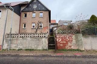 Haus kaufen in 37355 Gerterode, Nur 70% vom VKW, sanierungsbed. EFH m. Scheune in Gerterode für ganz kleines Geld. PROVISIONSFREI