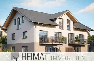 Haus kaufen in 82538 Geretsried, Ruhiges Wohnen im Grünen - Moderne Neubau-DHH im Kfw-40 Standard
