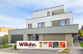 Haus kaufen in 04442 Zwenkau, Architektenhaus mit Panoramablick am Kap Zwenkau | Aufzug | 2 Wohneinheiten | 8 Stellplätze