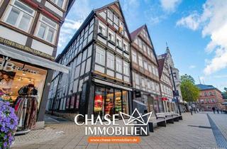 Haus kaufen in 32756 Detmold, Prestigeträchtiges Wohn- und Geschäftshaus in bester Detmolder Innenstadtlage - 16er Faktor & VB!