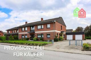 Haus kaufen in Burgstraße, 49163 Bohmte, Wohnen und Arbeiten unter einem Dach: Zweifamilienhaus mit ehemaliger Praxis in Hunteburg!