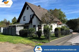 Haus kaufen in 57223 Kreuztal, VR Immo: Kreuztal-Buschhütten; Wohlfühlhaus mit tollem Grundstück.