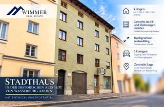 Haus kaufen in Tränkgasse, 83512 Wasserburg, STADTHAUS in der historischen Altstadt mit Entwicklungspotential!