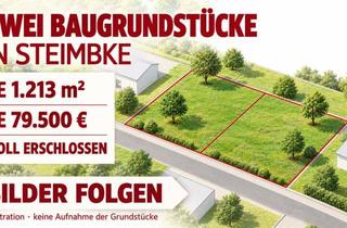 Grundstück zu kaufen in 31634 Steimbke, Voll erschlossenes Baugrundstück in Steimbke: 1.213 m² für Ihr neues Zuhause – sogar zwei Parzellen!