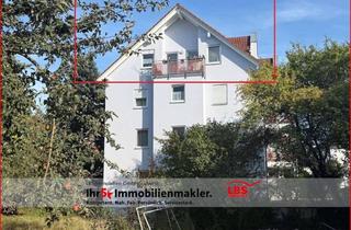 Anlageobjekt in 88630 Pfullendorf, Top Gelegenheit! Charmante 2 Zimmer Dachgeschoss-Wohnung, Balkon, TG - vermietet!