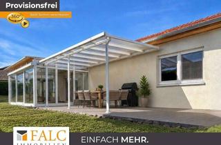 Einfamilienhaus kaufen in 39167 Niederndodeleben, Provisionsfrei - attraktiver Bungalow mit Wintergarten, Kamin & neuer Wärmepumpe