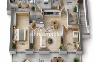 Wohnung kaufen in Kopernikusstraße 14, 97990 Weikersheim, Terrasse statt Balkon: Attraktive 3-Zimmer-Wohnung