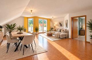 Wohnung kaufen in 93158 Teublitz, "Einziehen, wohlfühlen, zuhause sein – 3-Zimmer-DG-Wohnung mit Balkon & Garage in Teublitz"