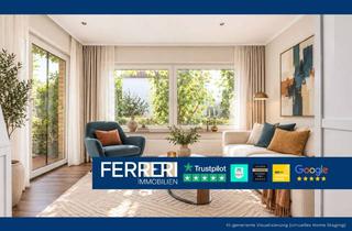 Wohnung kaufen in 65474 Bischofsheim, 4 Zimmer im Hochparterre, kleine Terrasse + DG-Zimmer für vielseitiges Wohnen in Bischofsheim