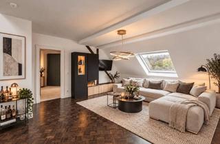 Wohnung kaufen in 40472 Rath, Wohnen am Aaper Wald: Einzigartige Maisonette mit toller Raumhöhe, Dachterrasse & Einliegerwohnung!