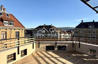 Lofts mieten in 70197 Stuttgart, Seltene Gelegenheit im KfW-Denkmal: Altbau-Loft, große Dachterrasse & High-End-Ausstattung ERSTBEZUG