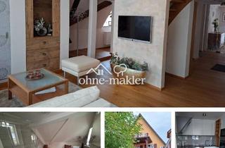 Wohnung kaufen in 91550 Dinkelsbühl, **Reserviert** Stilvolle und exklusive Maisonette-Altstadtwohnung mit Aufzug und Balkon