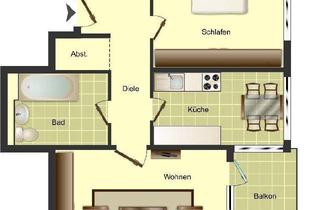 Sozialwohnungen mieten in Carl-Friedrich-Goerdeler 43, 40595 Garath, Demnächst frei! 2-Zimmer-Wohnung in Düsseldorf Garath NUR WBS!!!