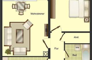 Wohnung mieten in Otto-Braun-Straße, 40595 Garath, Demnächst frei! 2-Zimmer-Wohnung in Düsseldorf Garath wird saniert !
