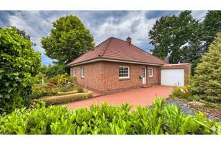 Haus kaufen in 26683 Saterland, RESERVIERT ----- Bezugsbereiter Bungalow mit naturnahem Garten in Strücklingen