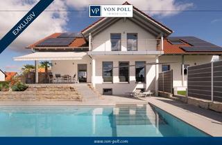 Einfamilienhaus kaufen in 86650 Wemding, Wohnen wie im Urlaub - Einfamilienhaus mit traumhafter Poollandschaft, Außenküche und Sauna