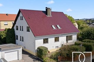 Haus kaufen in 96179 Rattelsdorf, Raumwunder! Modernisiertes Zweifamilienhaus mit idyllischem Naturgarten in ruhiger Lage