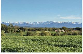 Grundstück zu kaufen in Am Hohen Weg, 82288 Kottgeisering, Exklusives Baugrundstück mit genehmigter Planung & Alpenblick | Kottgeisering