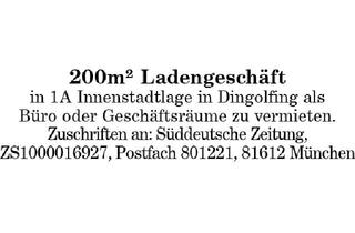 Geschäftslokal mieten in 84130 Dingolfing, Ladengeschäft in Dingolfing
