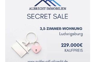 Wohnung kaufen in 71634 Ludwigsburg, Wohnen/Kapitalanlage in beliebter Lage – 3,5-Zimmer-Wohnung mit Aufzug, Balkon und Tiefgarage