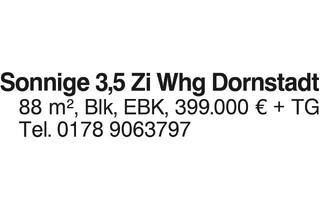 Wohnung kaufen in 89160 Dornstadt, Sonnige 3,5 Zi Whg