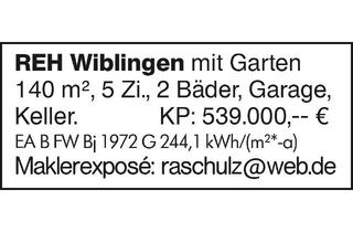 Immobilie kaufen in 89079 Ulm, RMH Wiblingen