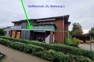 Wohnung mieten in Raiffeisenstraße 33, 27449 Kutenholz, ZU VERMIETEN: 3-Zi.-EG-Wohnung mit Terrasse + Carport in Kutenholz
