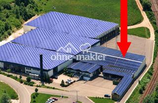 Büro zu mieten in Industriegebiet, 66130 Güdingen, 1000m² Lager- und Produktionshalle im Industriegebiet 2,75 €/m² nähe Saarbrücken (Optionale Büros)