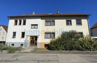 Doppelhaushälfte kaufen in 72581 Dettingen, Charmantes Zweifamilienhaus / Doppelhaus in schöner Wohnlage